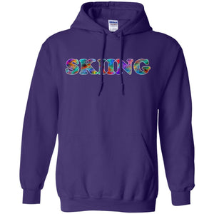 Skiing Sport Hoodie