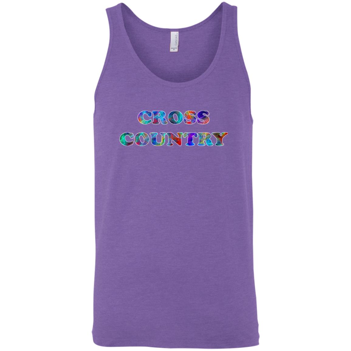 Cross Country Sleeveless Unisex Tee