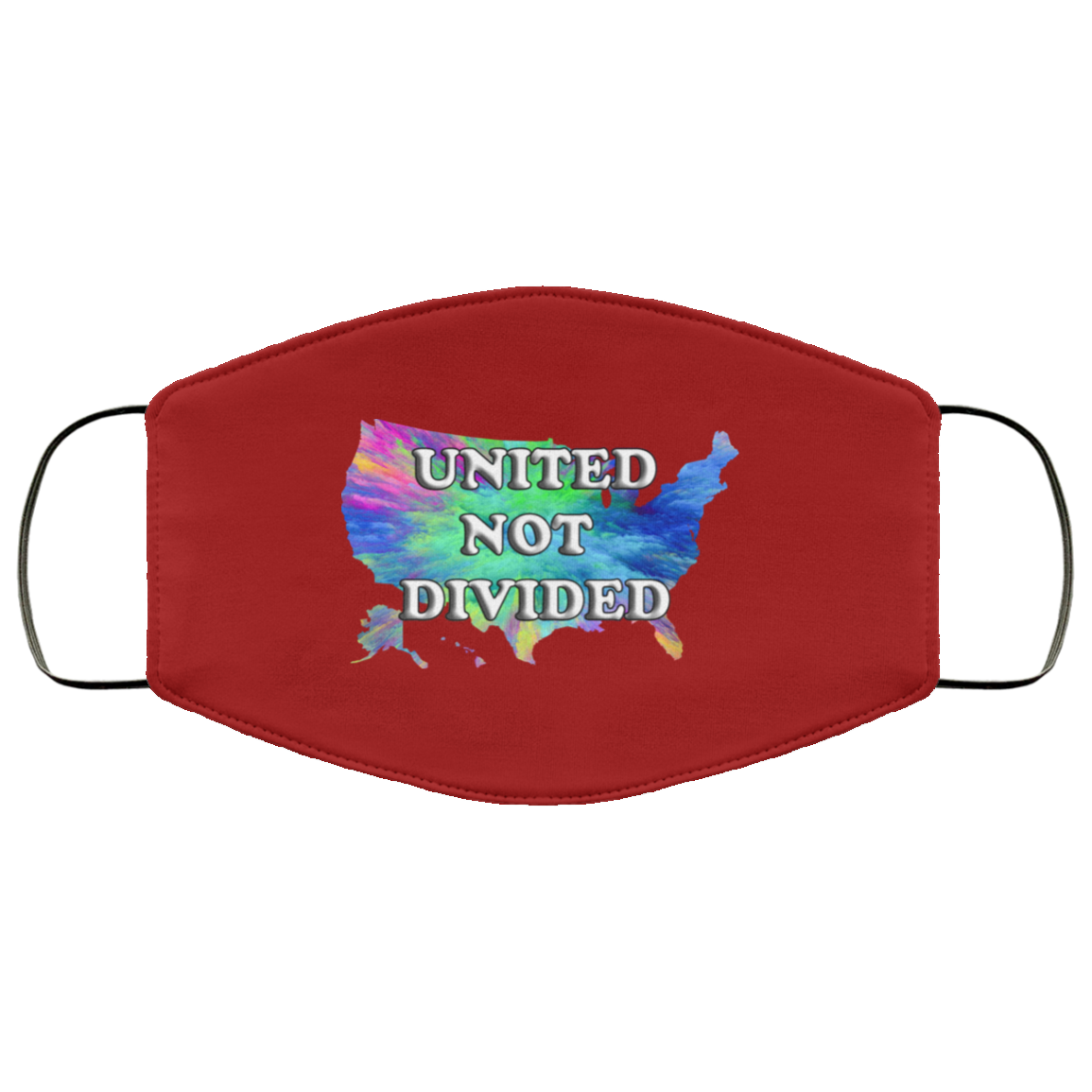 United Not Divided (USA) 3 Layer Protective Face Mask