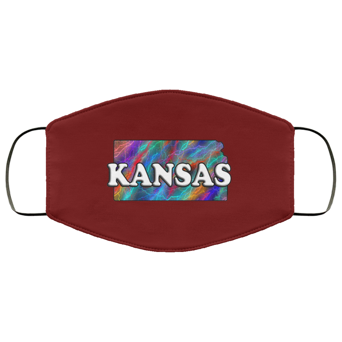 Kansas 2 Layer Protective Face Mask
