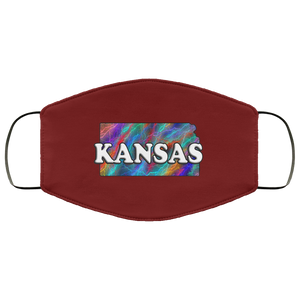 Kansas 2 Layer Protective Face Mask