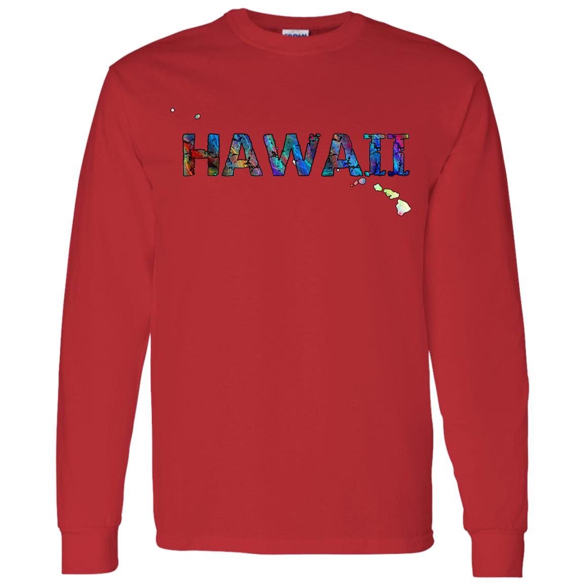 Hawaii Long Sleeve State T-Shirt