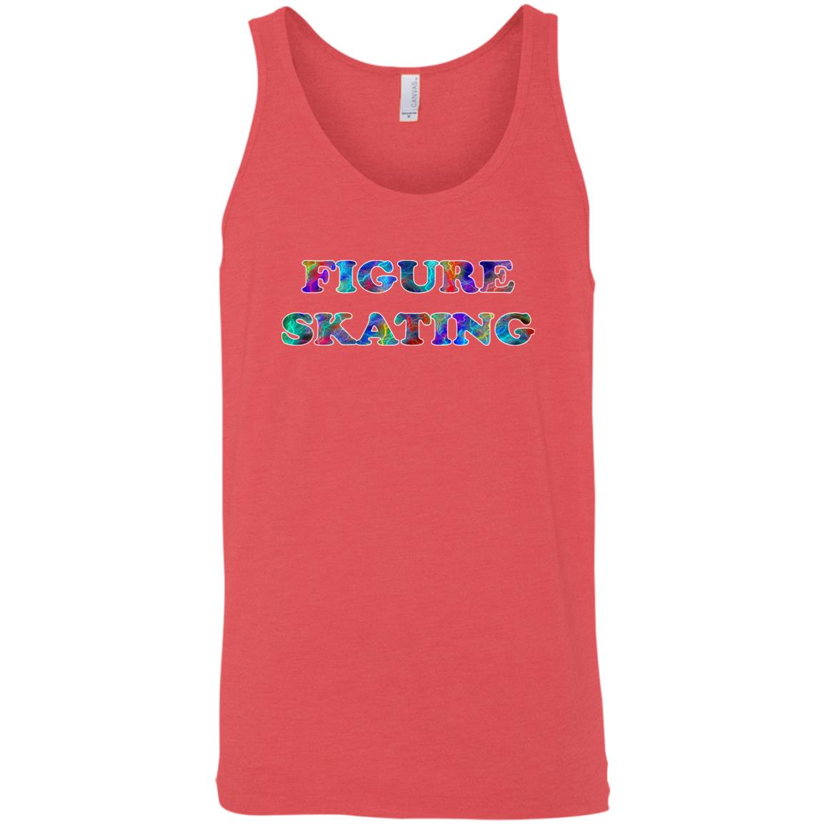 Figure Skating Sleeveless Unisex Tee