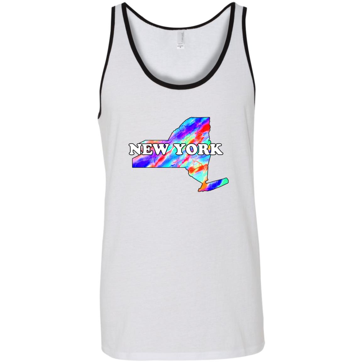New York Sleeveless Unisex Tee