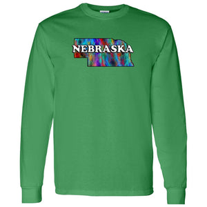 Nebraska Long Sleeve State T-Shirt