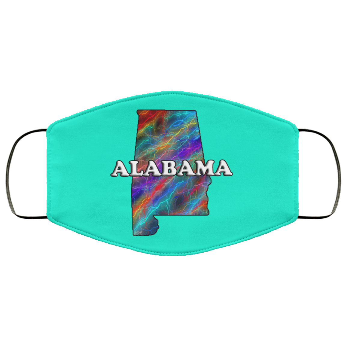 Alabama 2 Layer Protective Face Mask
