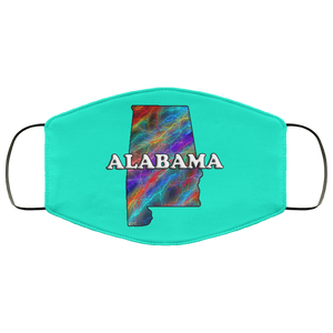 Alabama 2 Layer Protective Face Mask