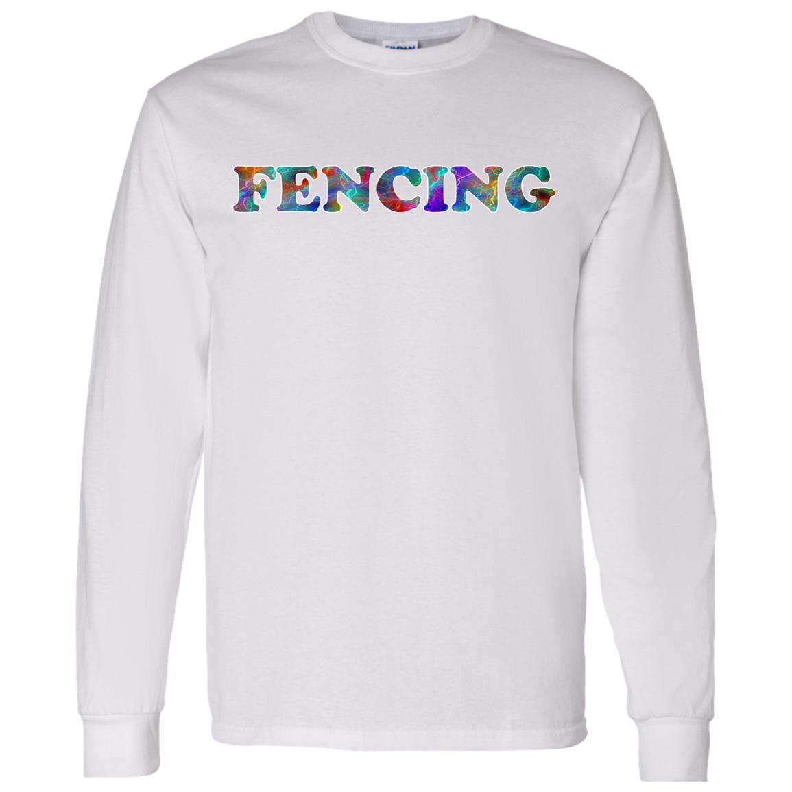 Fencing Long Sleeve Sport T-Shirt