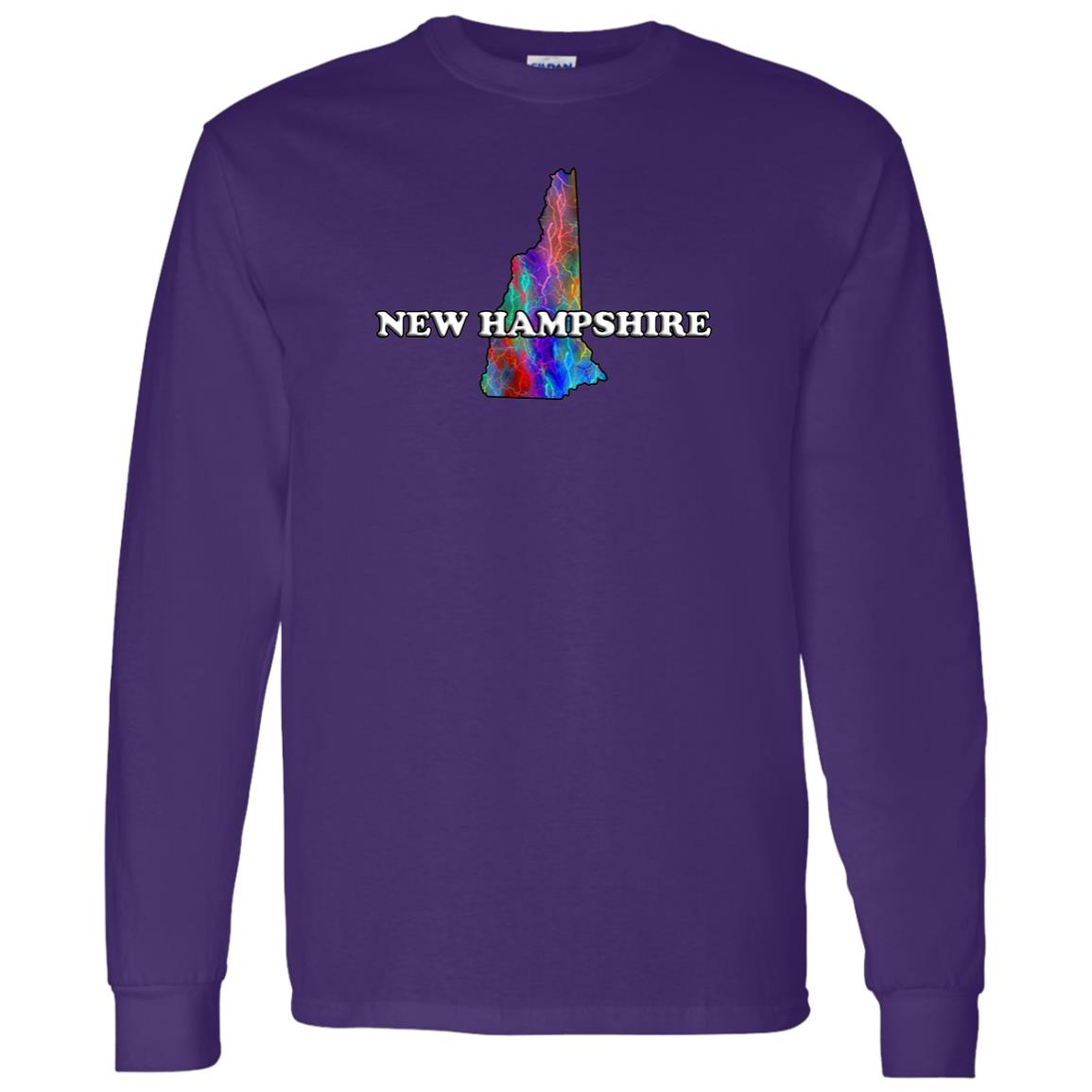 New Hampshire Long Sleeve State T-Shirt