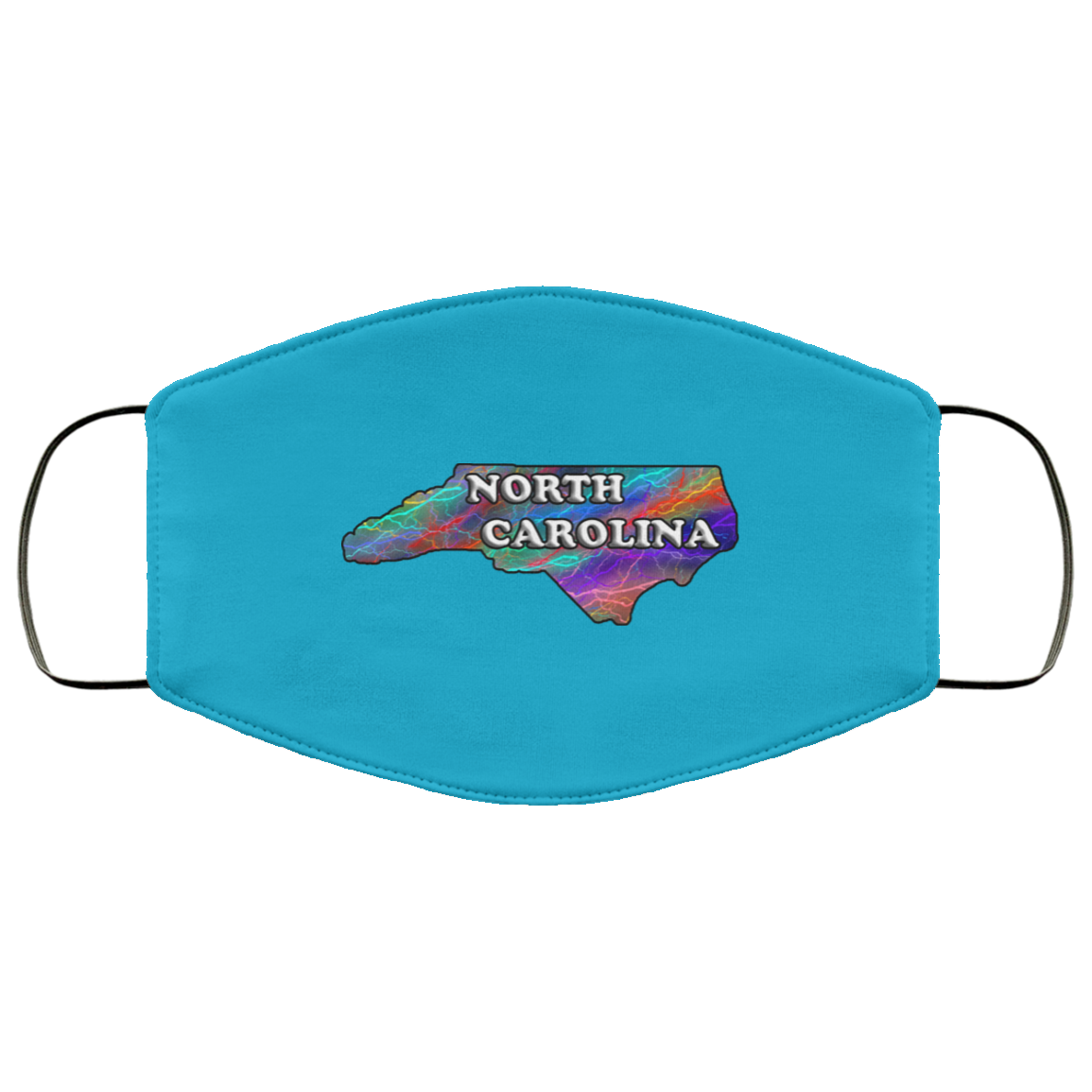 North Carolina 2 Layer Protective Face Mask