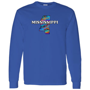 MISSISSIPPI LONG SLEEVE STATE T-SHIRT