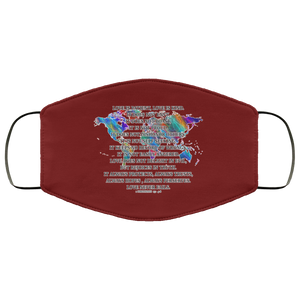 Love Is Patient 2 Layer Protective Mask