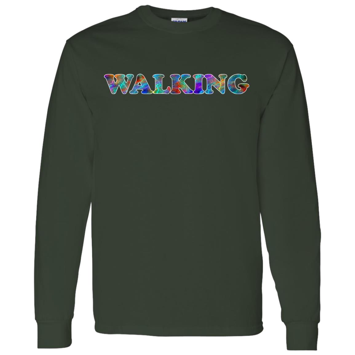 Walking Long Sleeve Sport T-Shirt