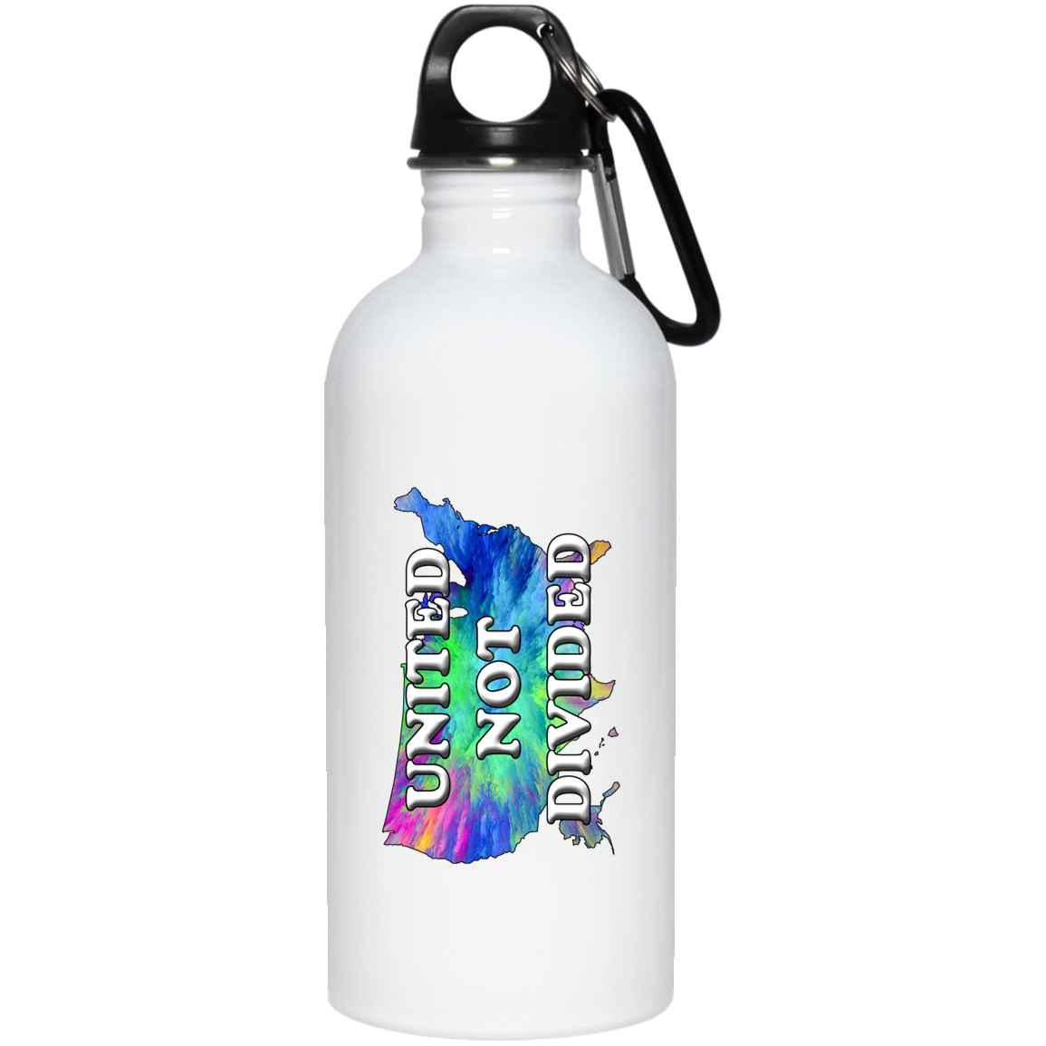 United Not Divided USA 20 oz. Stainless Steel Water Bottle