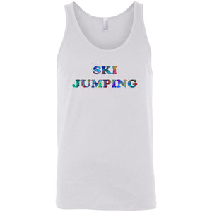 Ski Jumping Sleeveless Unisex Tee