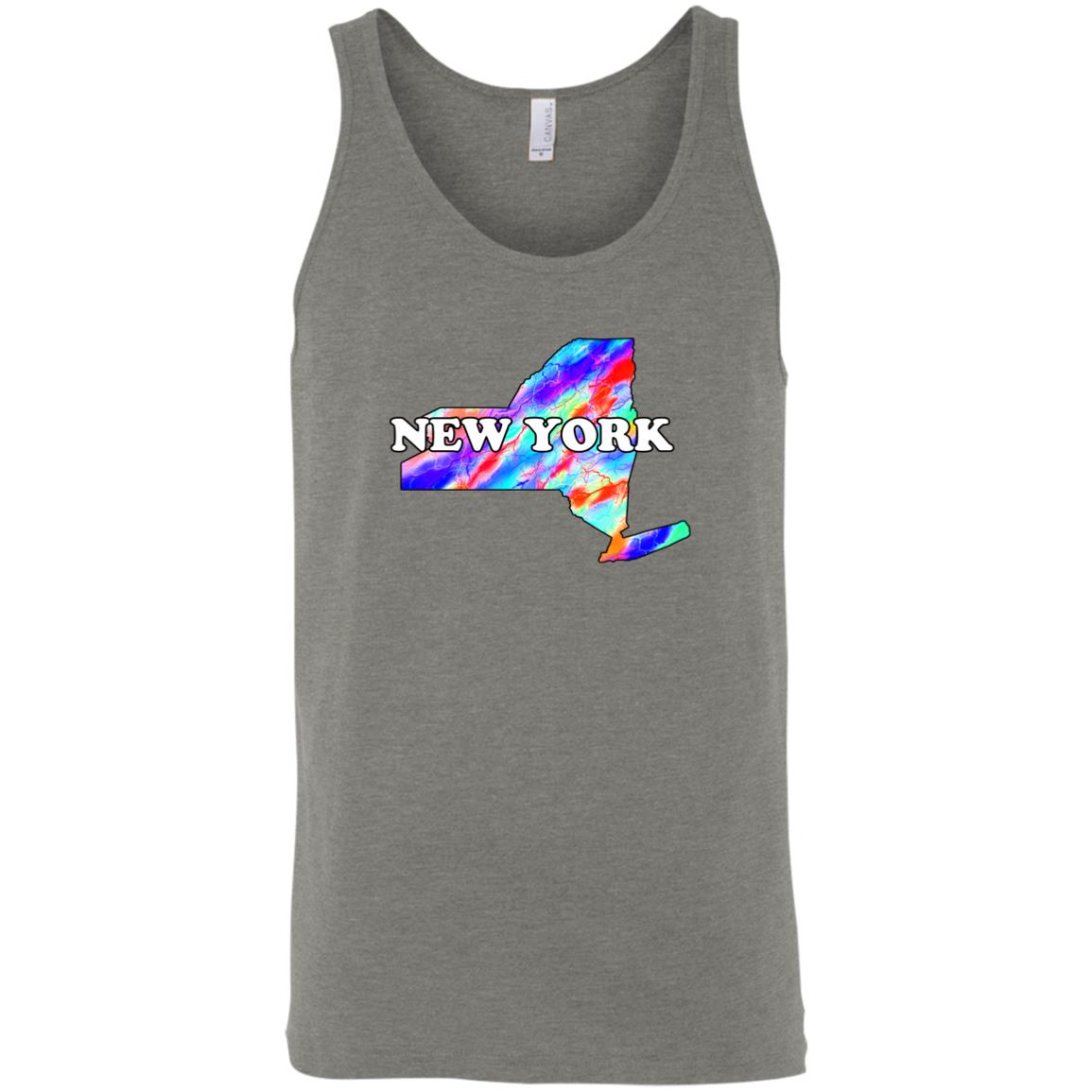 New York Sleeveless Unisex Tee
