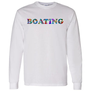Boating Long Sleeve Sport T-Shirt