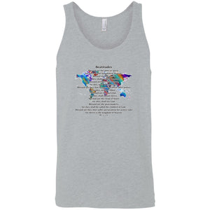 Beatitudes Sleeveless Unisex Tee