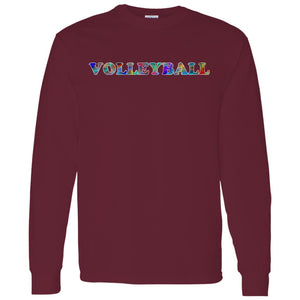 Volleyball Long Sleeve Sport T-Shirt