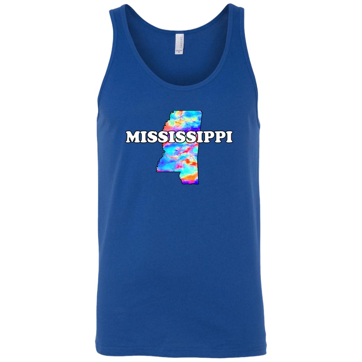 Mississippi Sleeveless Unisex Tee