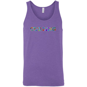 Curling Sleeveless Unisex Tee