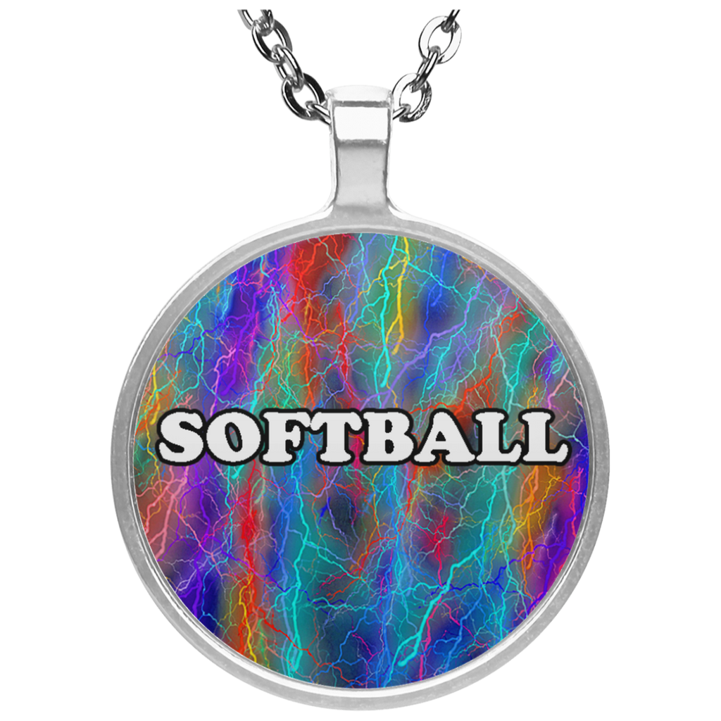 Softball Necklace