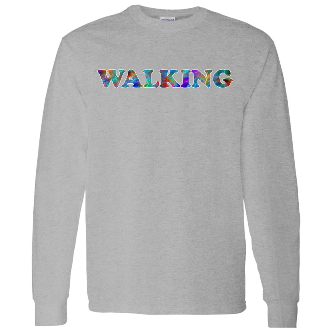 Walking Long Sleeve Sport T-Shirt