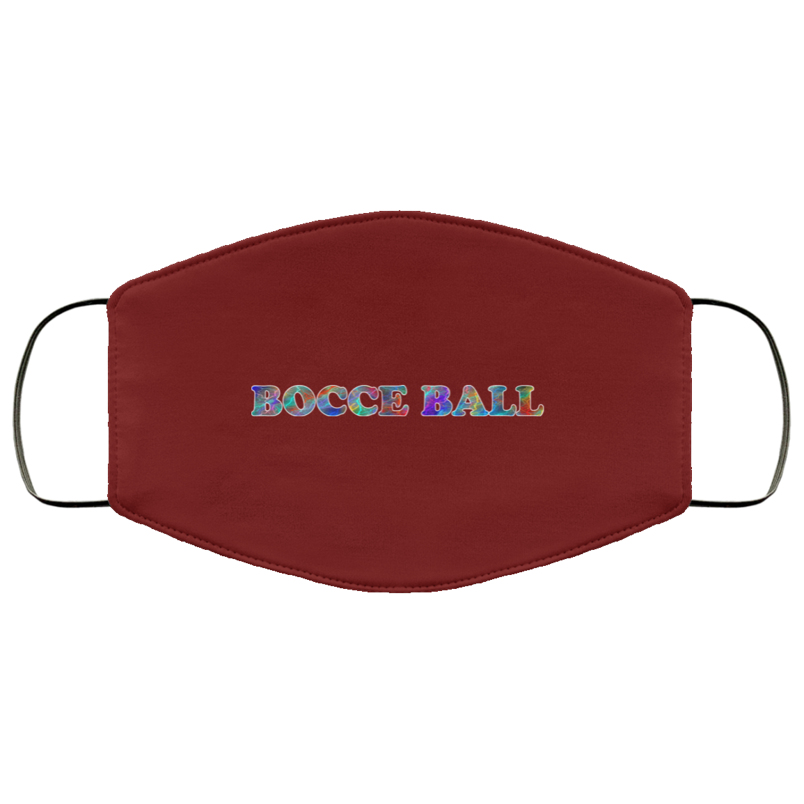 Bocce Ball 2 Layer Protective Mask
