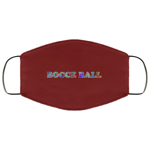 Bocce Ball 2 Layer Protective Mask