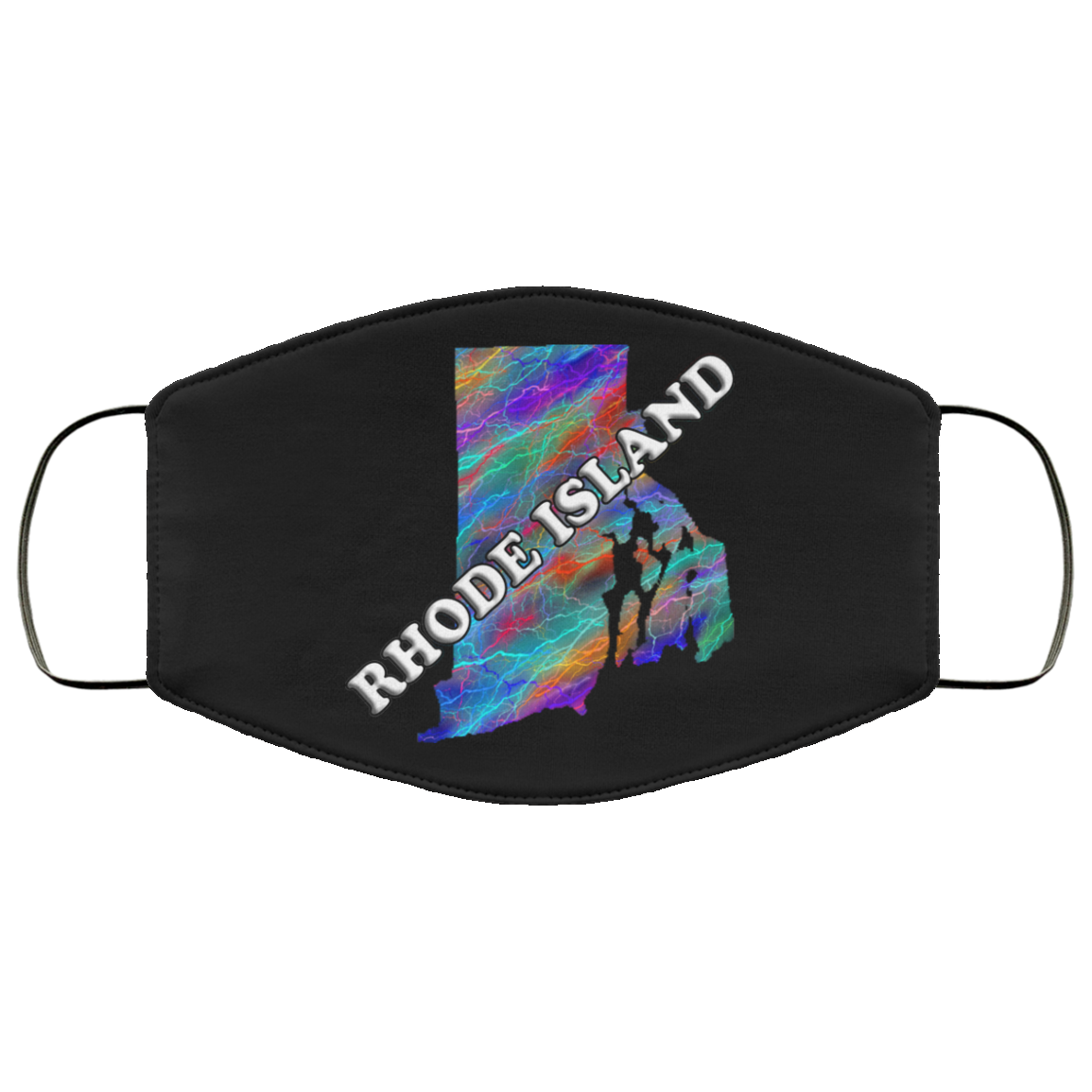 Rhode Island 2 Layer Protective Face Mask