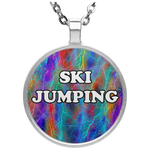 Ski Jumping Necklace