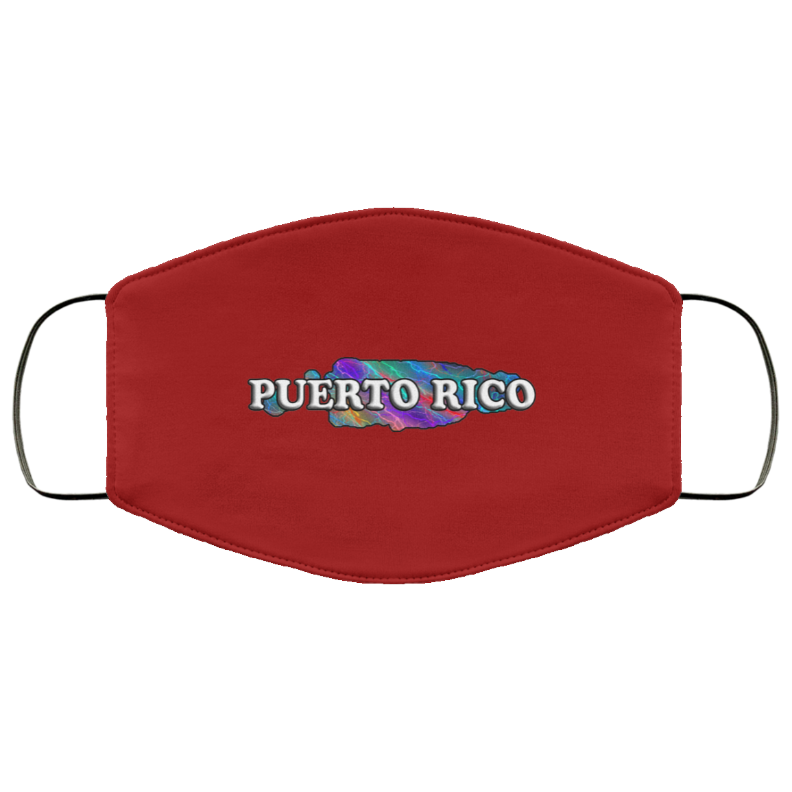 Puerto Rico 2 Layer Protective Face Mask