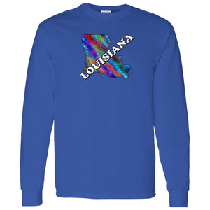 Louisiana Long Sleeve State T-Shirt