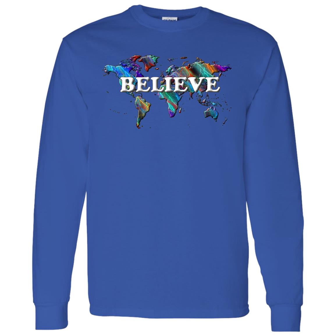 Believe Long Sleeve Statement T-Shirt