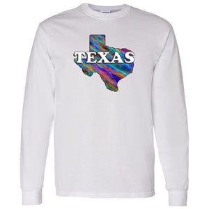 Texas Long Sleeve State T- Shirt
