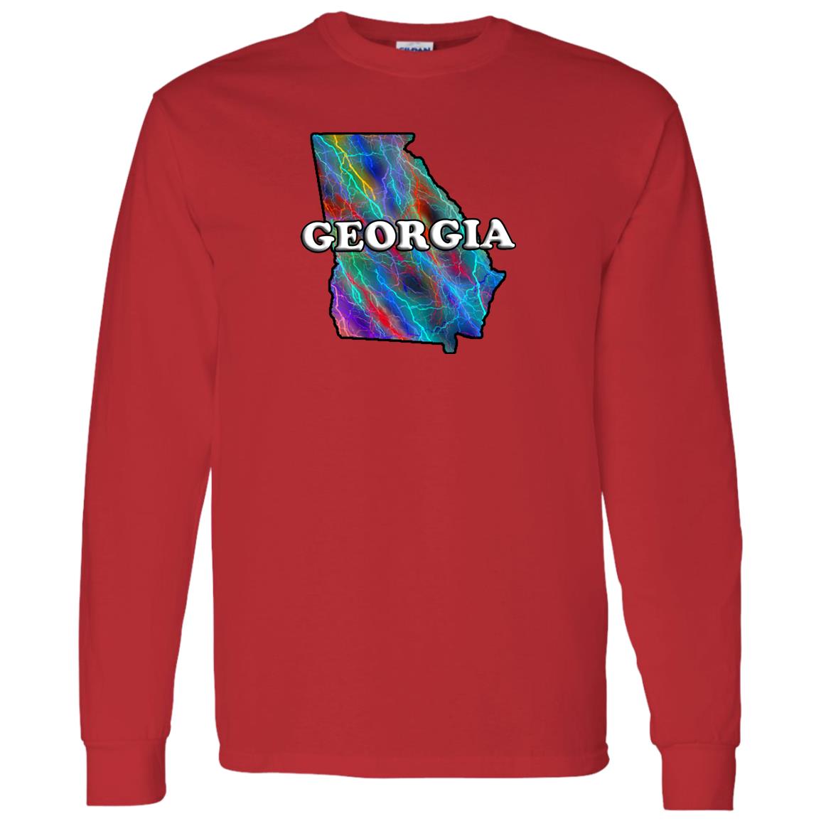 Georgia Long Sleeve State T-Shirt