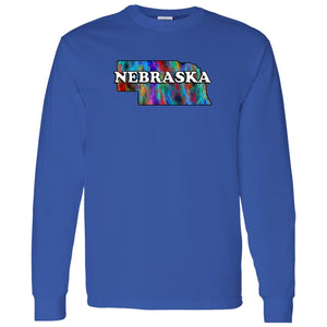 Nebraska Long Sleeve State T-Shirt