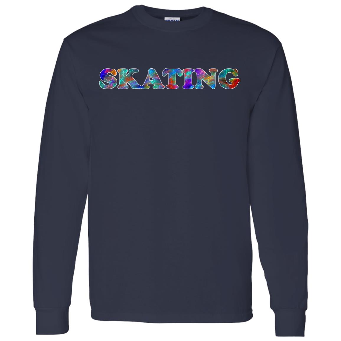 Skating Long Sleeve Sport T-Shirt