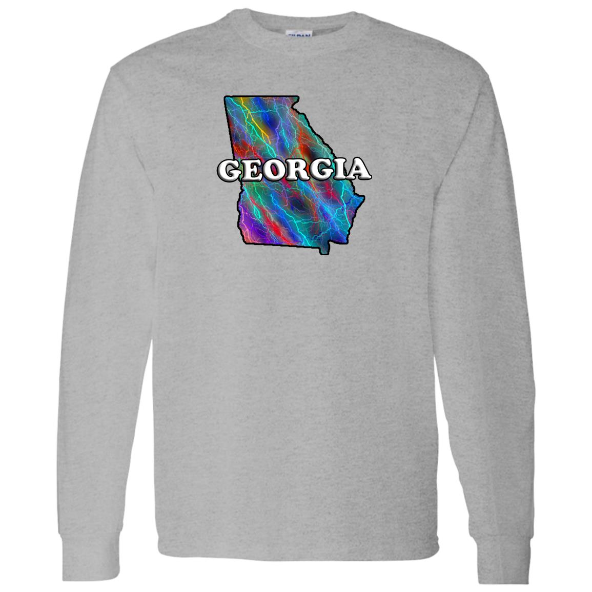 Georgia Long Sleeve State T-Shirt