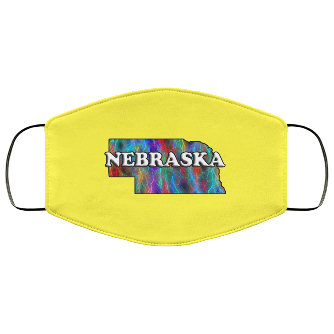 Nebraska  2 Layer Protective Face Mask