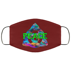 Peace 2 Layer Protective Face Mask