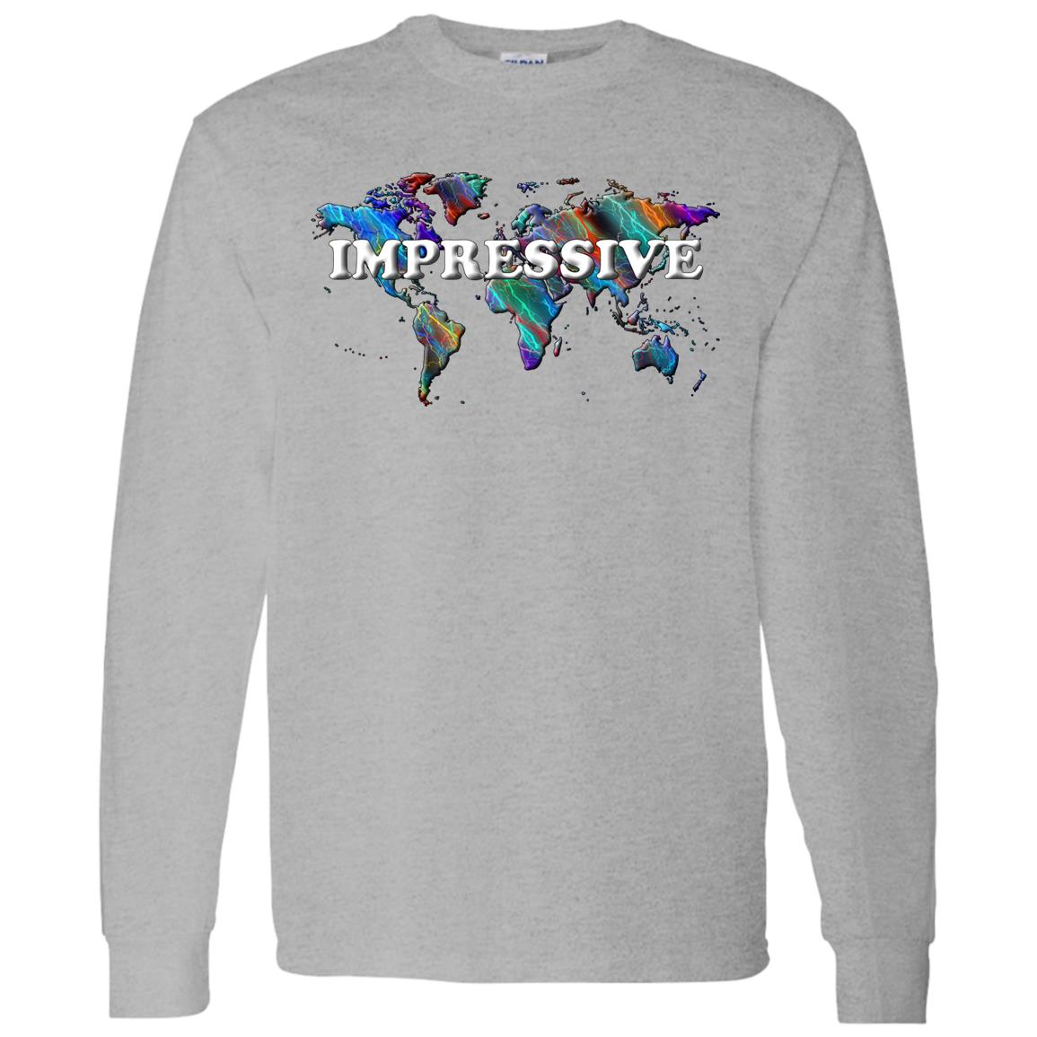 Impressive Long Sleeve Statement T-Shirt