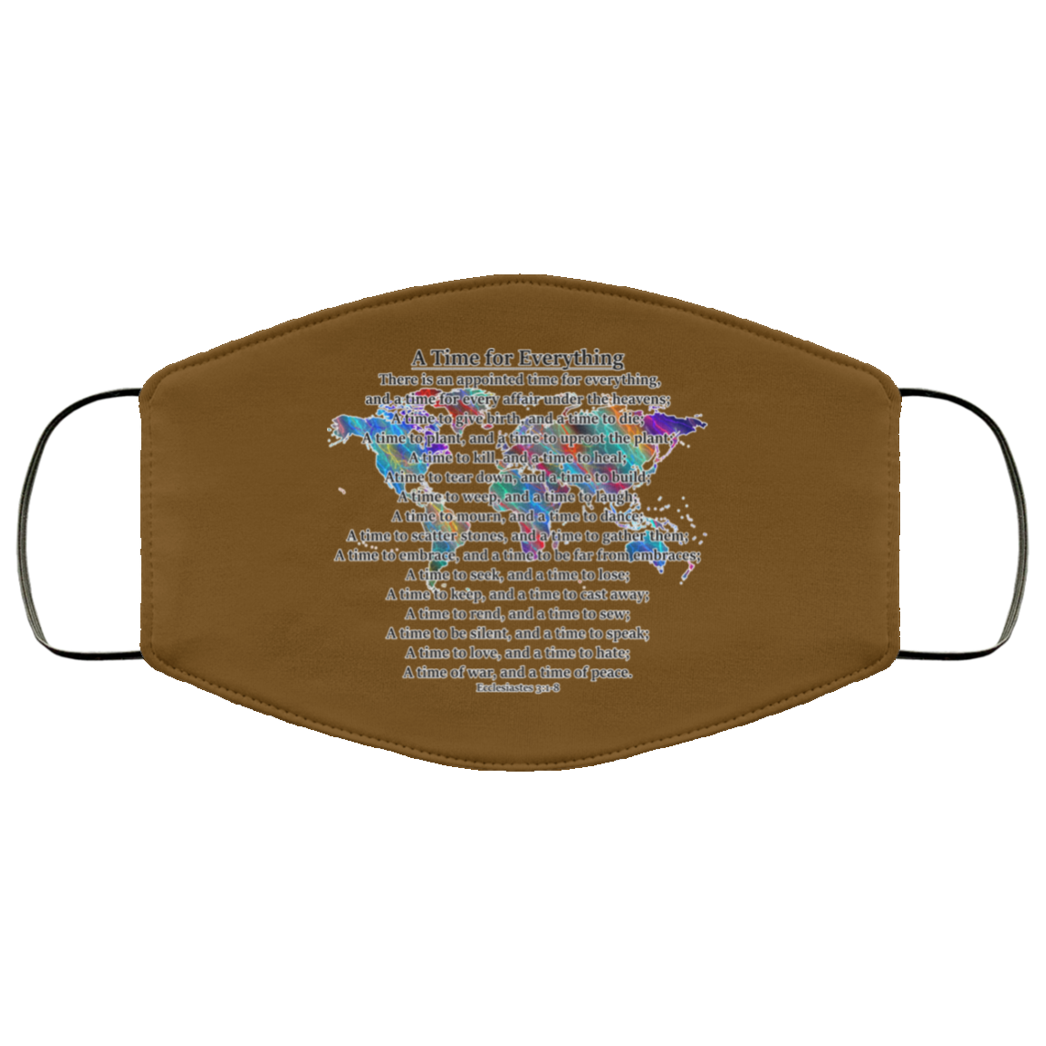 A Time for Everything 2 Layer Protective Mask