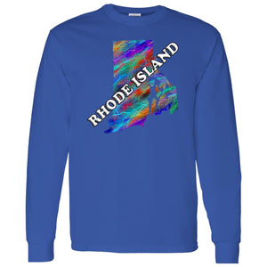 Rhode Island Long Sleeve State T-Shirt