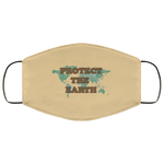 Protect The Earth 2 Layer Protective Face Mask