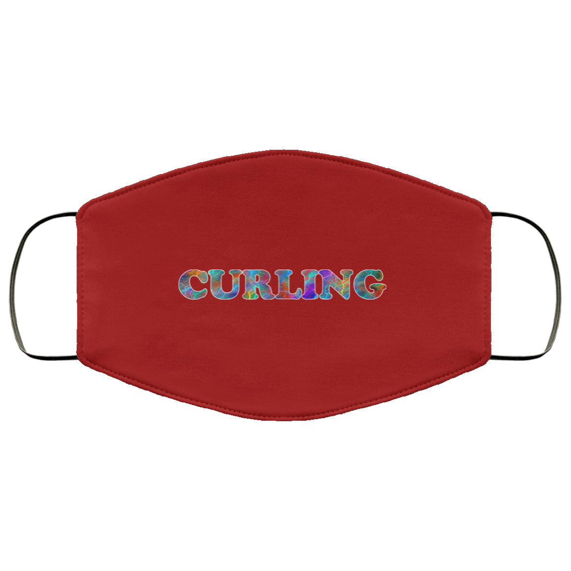 Curling 2 Layer Protective Mask