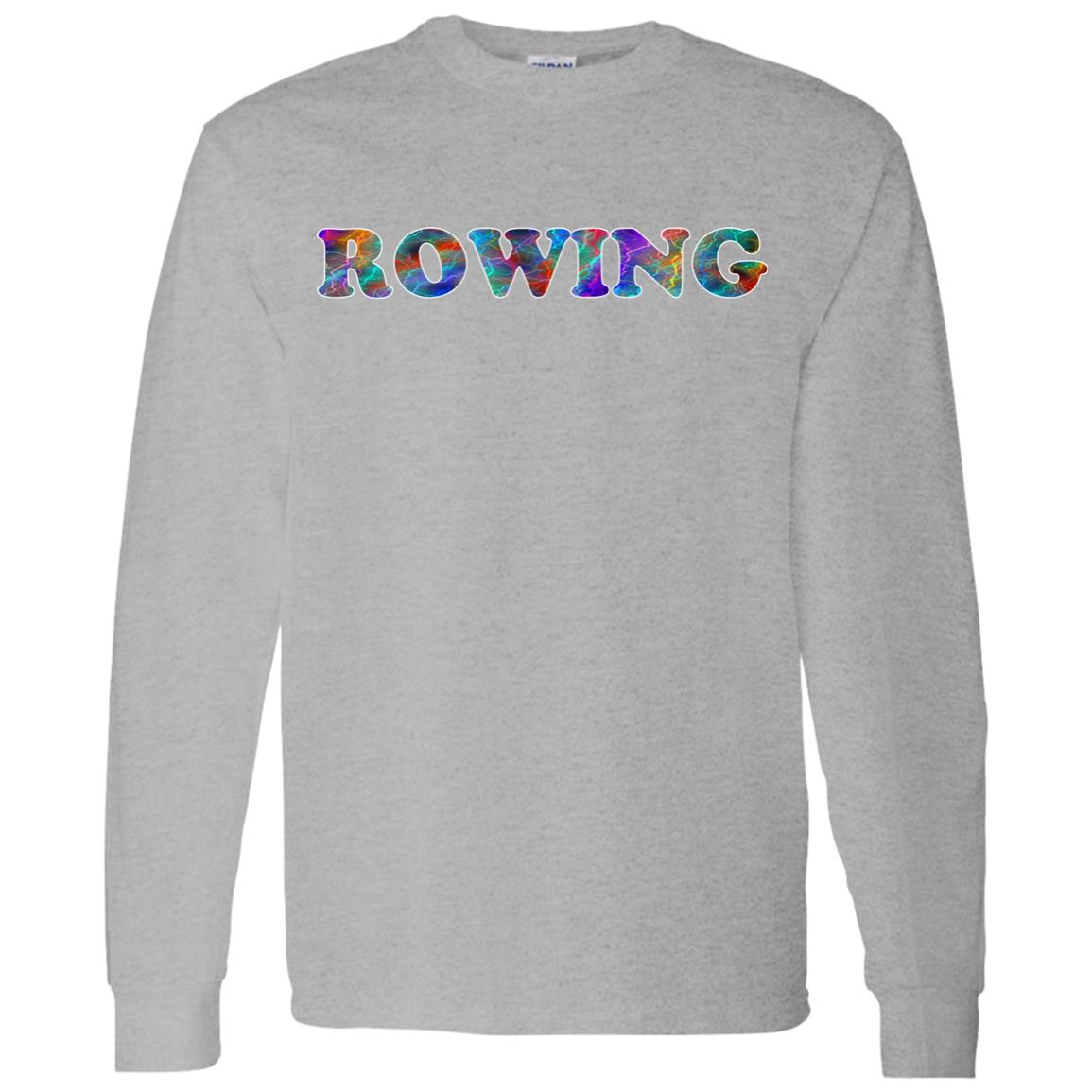 Rowing Long Sleeve Sport T-Shirt