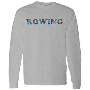 Rowing Long Sleeve Sport T-Shirt