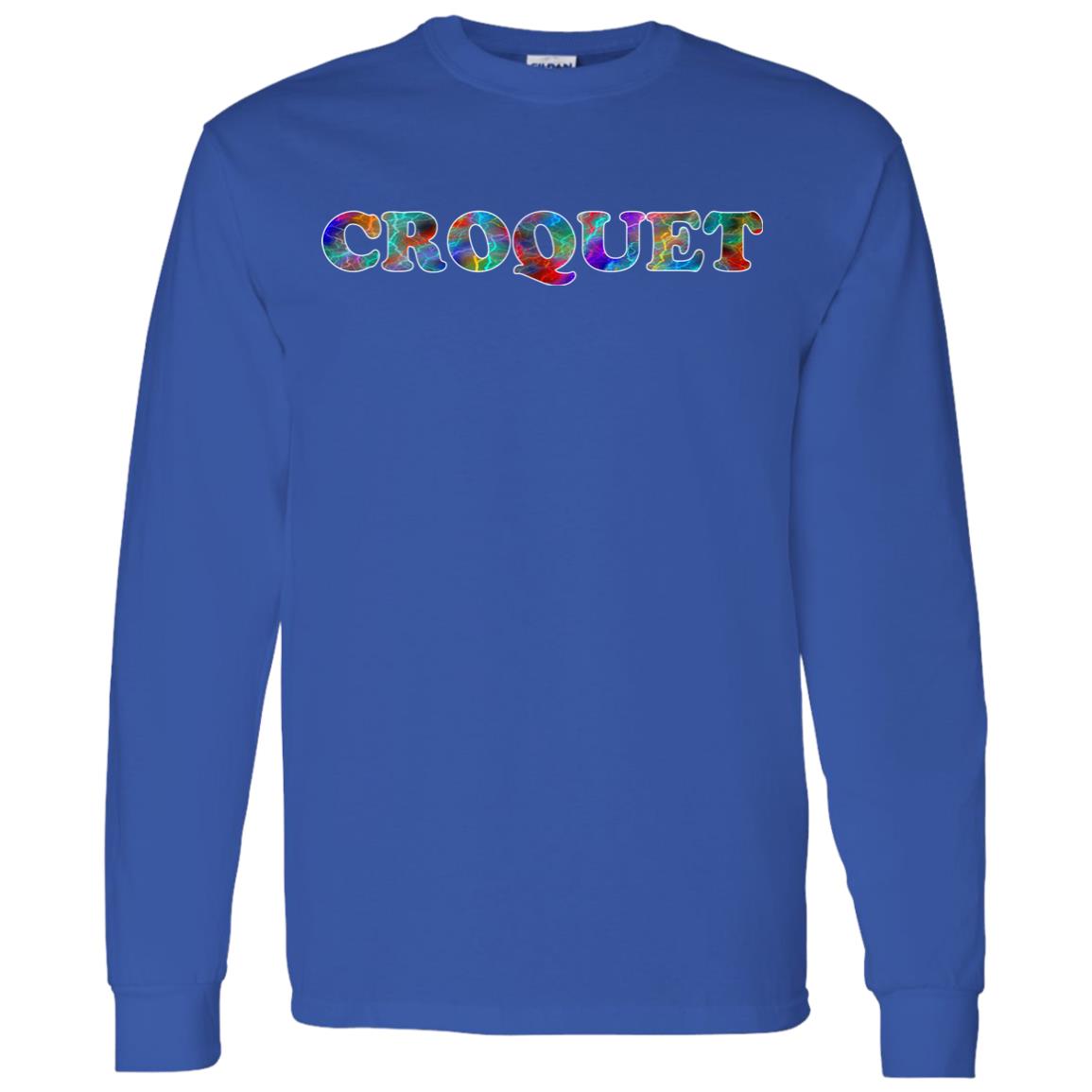 Croquet Long Sleeve Sport T-Shirt