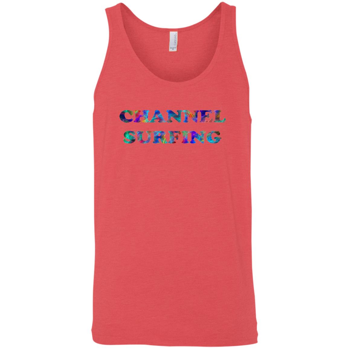 Channel Surfing Sleeveless Unisex Tee